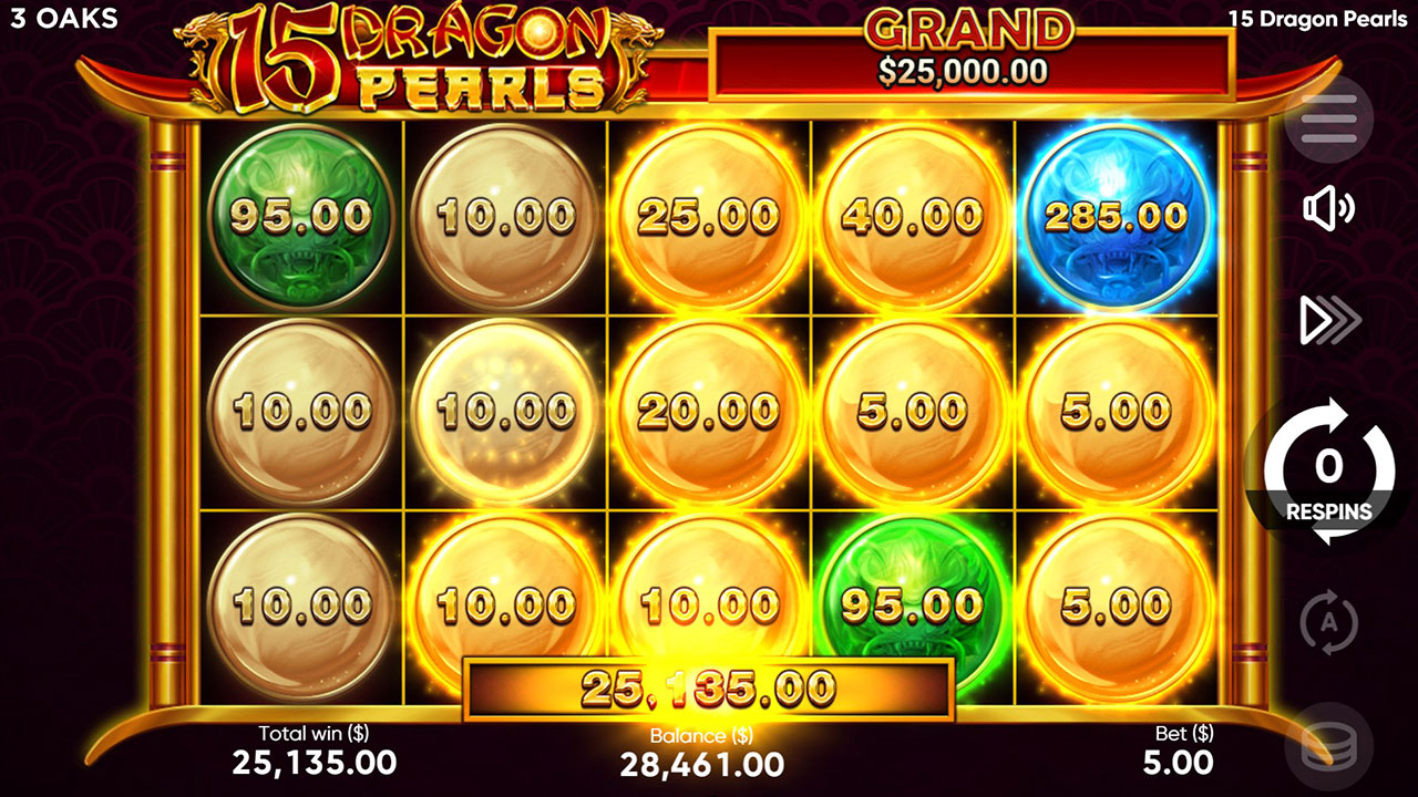 15 Dragon Pearls slot