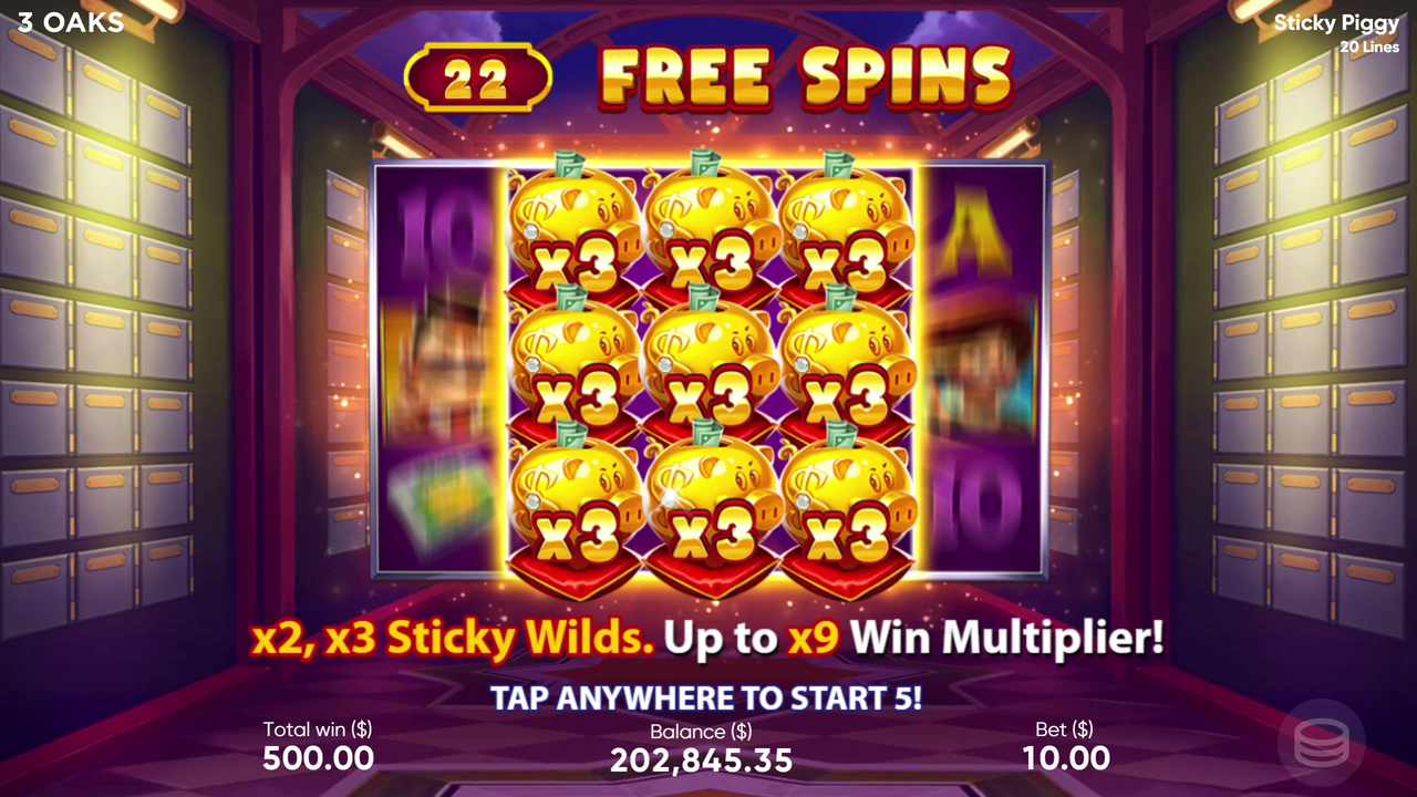 Sticky Piggy von 3 Oaks – Ein Casino-Slot für deutsche Spieler im Fokus