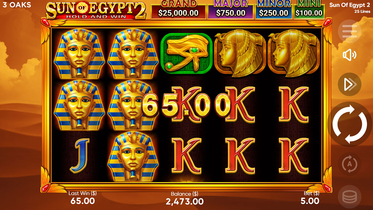 Sun of Egypt 2 - 3 Oaks Gaming