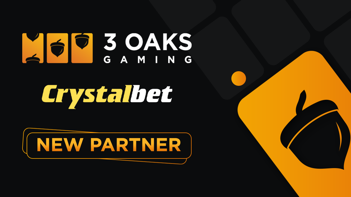 3 Oaks Gaming New Partnership Crystalbet Bzndk 