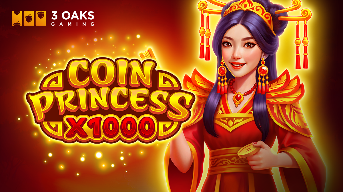 3 Oaks Gaming launches Coin Princess x1000, enhancing its